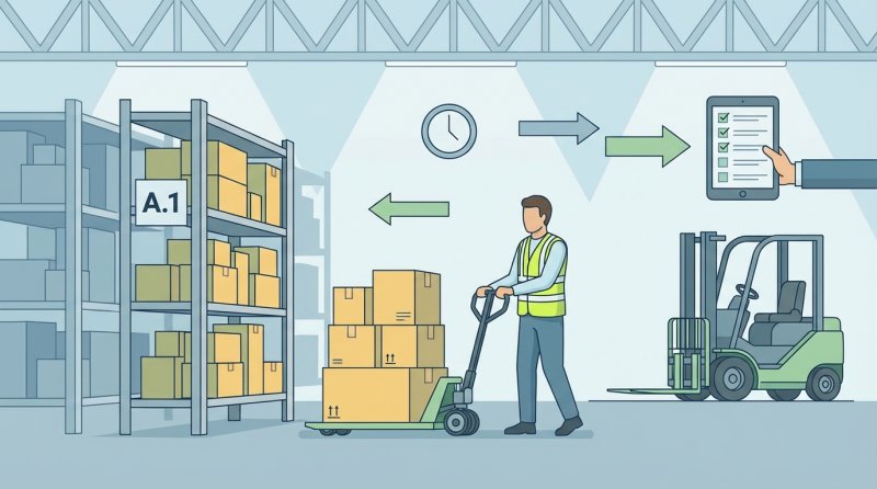 עגלת משטחים - דוגמה לעגלת משטחים - חמישה טיפים לשיפור היעילות